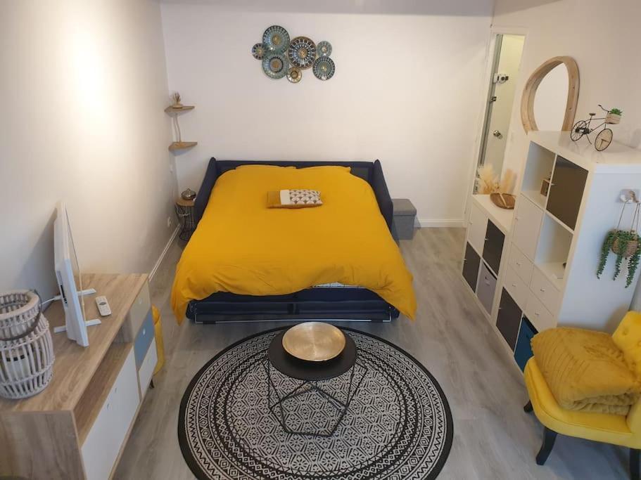 Charmant Studio Avec Place De Parking Nancy Exterior foto